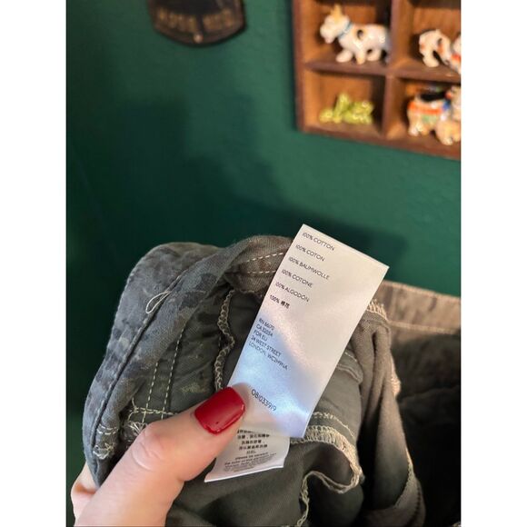 Free People Fly Away Printed Parachute Pants Size 4 Women’s - Picture 5 of 6